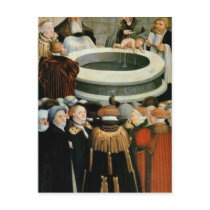 Triptych, left panel, Philipp Melanchthon Post Cards