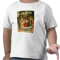 Triptych, left panel, Philipp Melanchthon Shirt