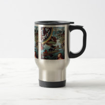 Triptych Of The Mystical Marriage Of St. Catherine Coffee Mugs