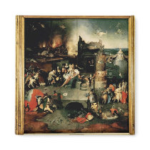 Triptych: The Temptation of St. Anthony magnets