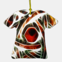 Triquatra multi-coloured ornaments