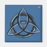 Triquetra (Blue) Magnets