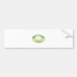 Triquetra Crop-Circle Bumper Stickers