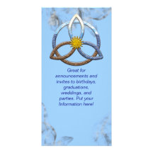 Triquetra Eath Air Water Personalised Photo Card