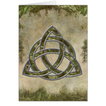 Triquetra Natural Card