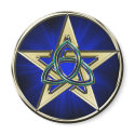Triquetra Pentagram Magnet