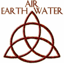 Triquetra Red Silk