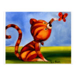 Trish Biddle Childrens Kitty 3 of 3 Post Cards