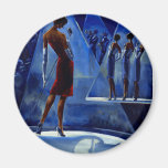 Trish Biddle Glammys Fridge Magnet