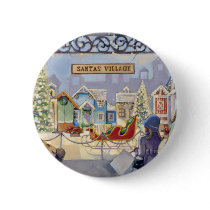 Trish Biddle Santa's Villiage Pin