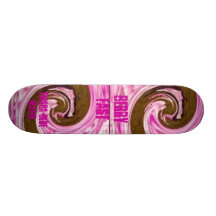 Trisha Blue Water Berry Fast Skateboard