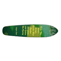 Trisha Blue Water CL Georgia Thunder Skateboard