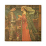 Tristan and Isolde by John William Waterhouse magnets