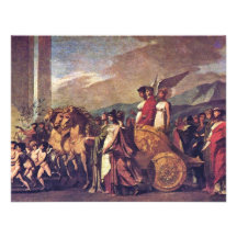Triumph Of Bonaparte, Or Peace (Sketch) By Prud'Ho Invite