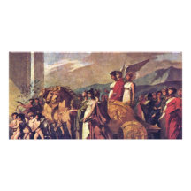 Triumph Of Bonaparte, Or Peace (Sketch) By Prud'Ho Photo Cards