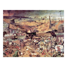 Triumph Of Death By Bruegel D. Ä. Pieter Custom Announcement