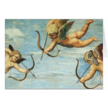 Triumph Of Galatea, Angels detail  Raphael Sanzio Cards