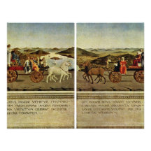 Triumph Of The Duke And Duchess Federico Da Montef Custom Announcements