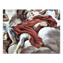 Triumph Of The Medici In The Clouds Of Mount Olymp Custom Invite