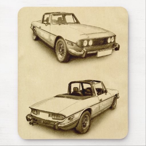 Triumph Stag Mouse Mats