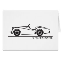Triumph TR2 Greeting Cards
