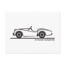 Triumph TR2 Postcard