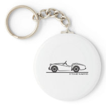 Triumph TR3 Key Chain