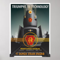 TRIUMPHS IN TECHNOLOGY: The Pennsy T1 Posters