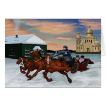 Troika Greeting Card