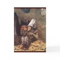 Troll Mother and Child by John Bauer Cards
