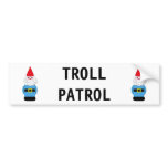 Troll Patrol: Scandinavian Gnome bumper stickers