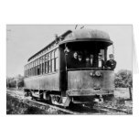 Trolley Greeting Card