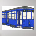 Trolley Trolleybus Streetcar Tram Trolleycar Cars posters