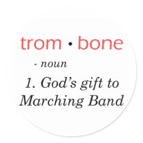 Trombone - Definition Stickers