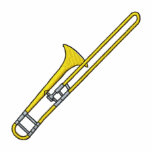 Trombone embroidered shirts