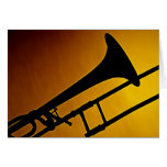 Trombone Greeting Card