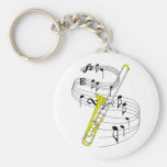Trombone Keychains