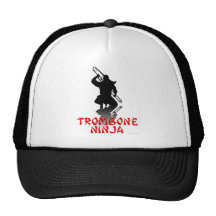 Trombone Ninja Mesh Hats