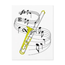 Trombone Postcards