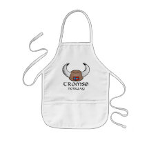 Tromso Norway Viking Hat Aprons