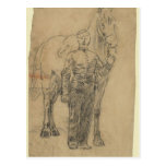Trooper and Horse Post Card