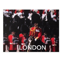 Trooping the Colours London UK postcard