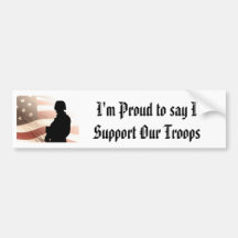 Troops Bumper Stickers