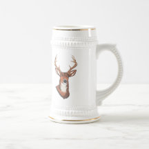 Trophy Buck Rack Mount Mugs