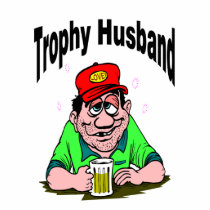 Trophy Husband Award Photo Cut Outs