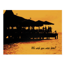 Tropic bar postcard