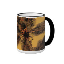 tropic palm mug mugs