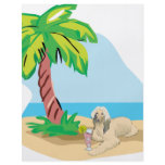 Tropical Afghan Hound Full Color Flyer