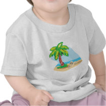 Tropical Afghan Hound T-shirts