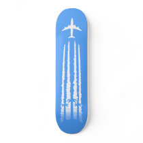 Tropical Airline Blue skateboards